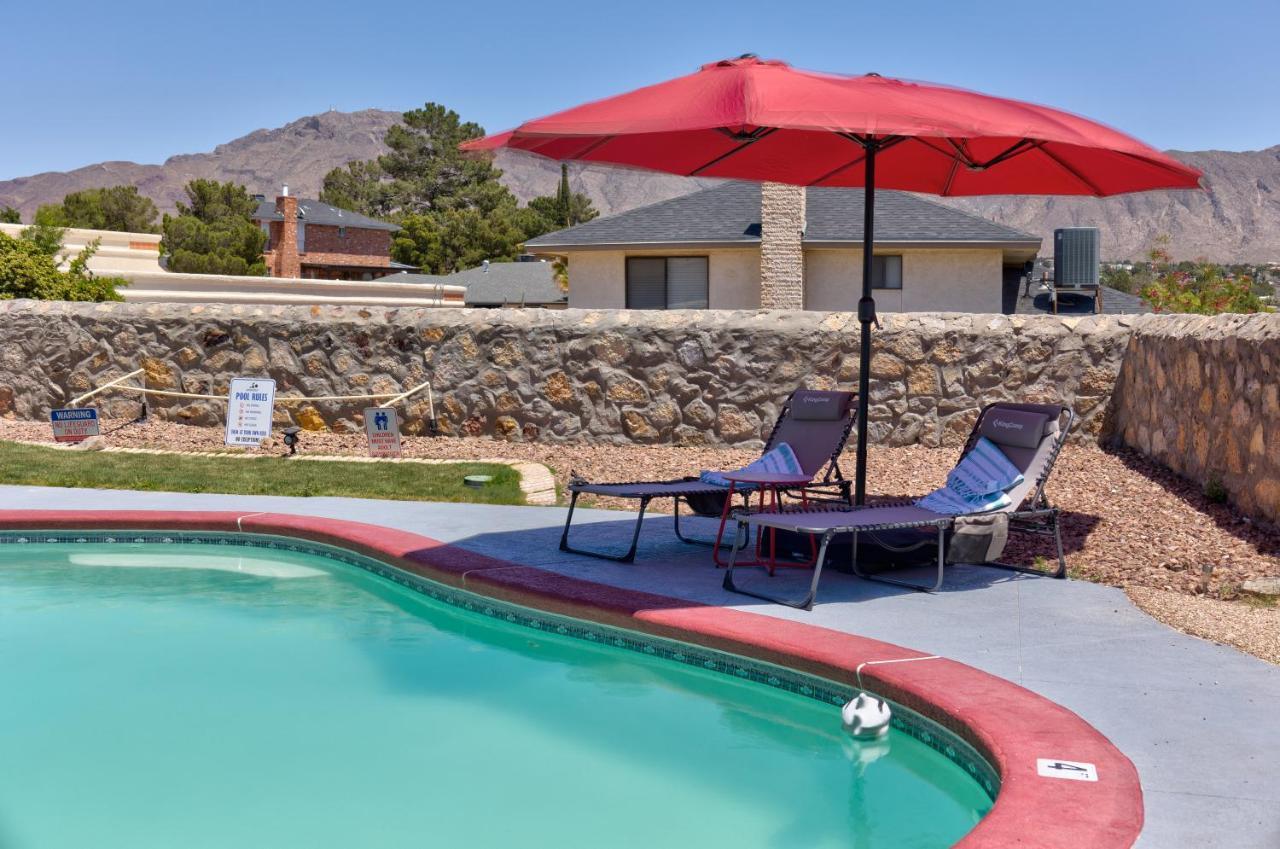 Home With Mountain View/Pool/Tub El Paso Exteriör bild