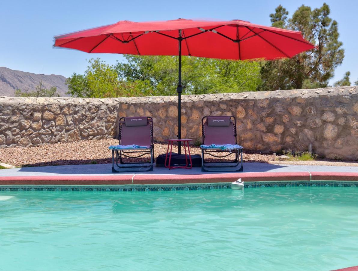 Home With Mountain View/Pool/Tub El Paso Exteriör bild