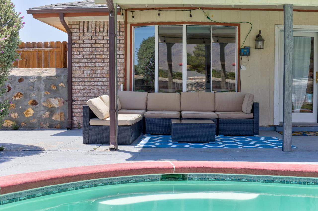 Home With Mountain View/Pool/Tub El Paso Exteriör bild