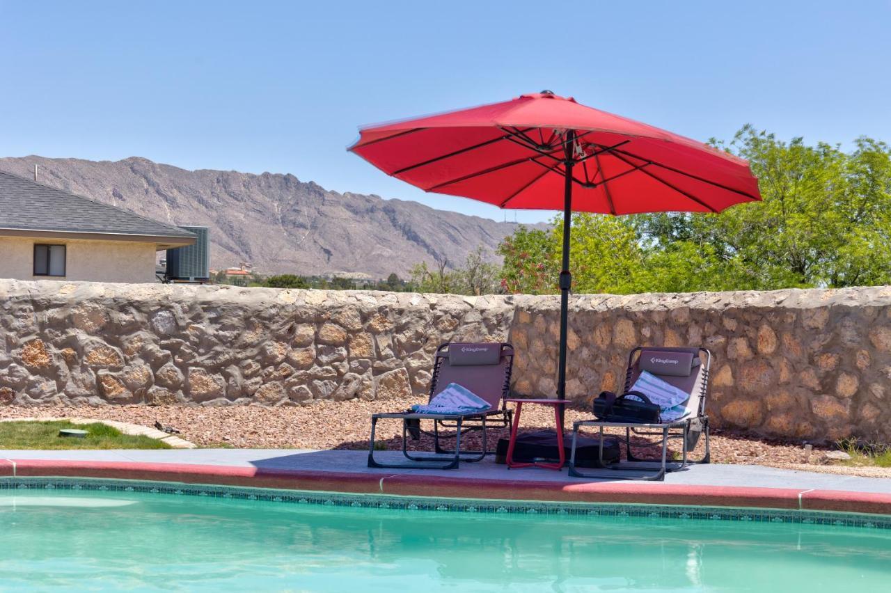 Home With Mountain View/Pool/Tub El Paso Exteriör bild