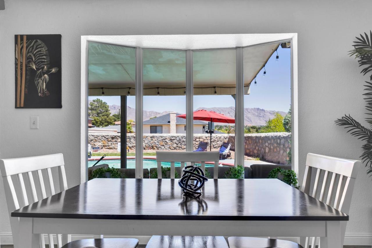 Home With Mountain View/Pool/Tub El Paso Exteriör bild
